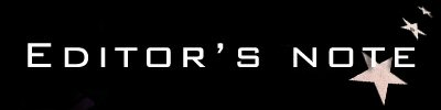 Editor's Note